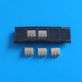 ประเทศจีน Brown 3 Pin Triple Pole SMD LED Connectors 4.0mm Pitch with PA66 UL94V-0 Housing ผู้จัดจำหน่าย