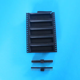 ประเทศจีน Double Row 4 - 60 Pins 10 Pin Header SMT Female Pin Headers With Cap LCP Plastic ผู้จัดจำหน่าย