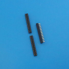 ประเทศจีน 1.27mm pitch Black Color Dual Row Straight 30 Pin Connector , PCB female  Header Socket ผู้จัดจำหน่าย