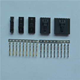 ประเทศจีน 2.54mm UL1430 AWG 24# Half Gold Plated Red / Black 225mm Custom Cable Assemblies โรงงาน