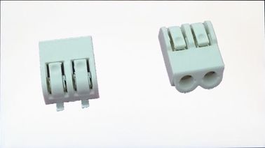 ประเทศจีน 4 mm Pitch SMD LED Crimp Connector 2 Poles Tin - Plated Terminal Block Connectors โรงงาน