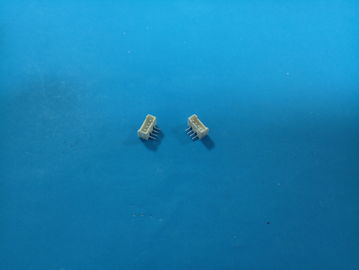 1.25mm Pitch Shrouded Header Connector , 2 Pin - 16 Pin Right Angle Wire Connectors Vertical