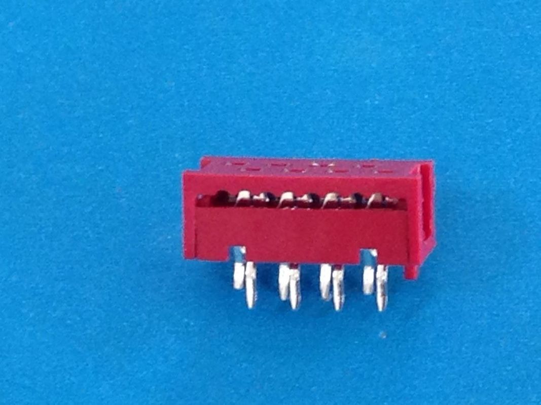 2.54mm Pitch Idc Amp Ribbon Cable Connectors With Brass Contact Materail , 2 -  20 Poles