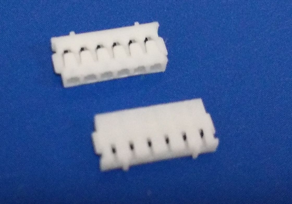JVT 1.2mm Wire To Board Connector In White Color , Current Rating 2A DC / DC