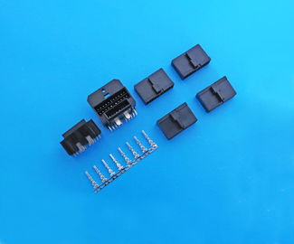 ประเทศจีน 20 Pin Automotive Connectors Dual Row Nylon 66 UL 94V-0 JVT 2368HNO-2X10 ผู้จัดจำหน่าย